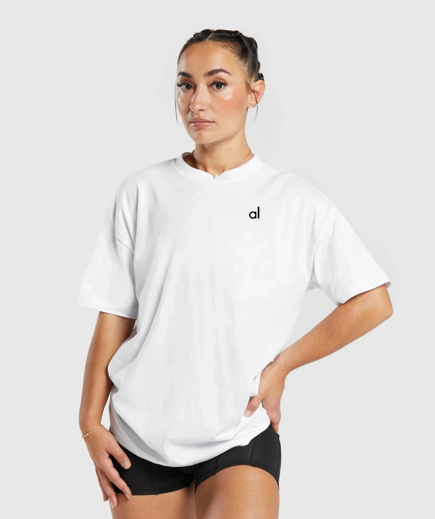 2025 AL Sports Yoga Women's T-Shirt Short Sleeve Tees High Quality Brand T-Shirt Gym Jogging Y2K Tops Summer Streetwear
